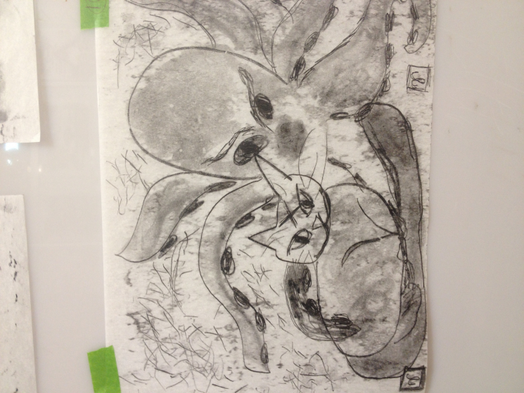 Young Adult, Monoprint