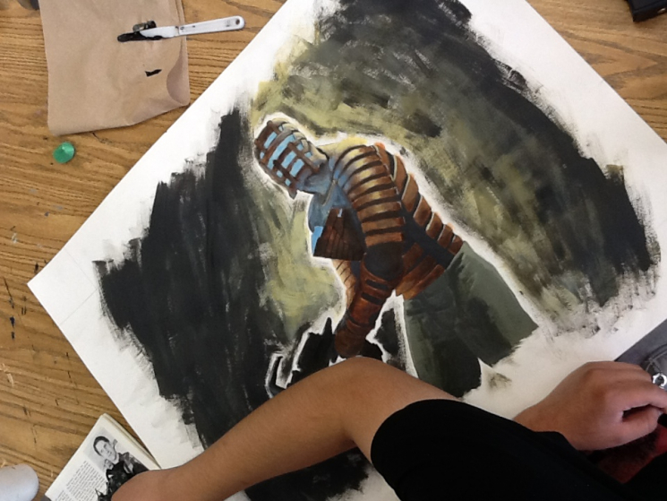 Young Adult, Painting