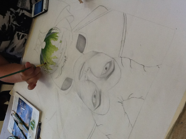 Teen, Drawing and Painting