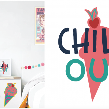 Patches & Pins, Wall Sticker/Decal Mock-Up