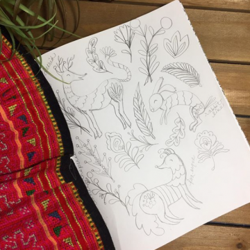 Seussical Otomni Sketches